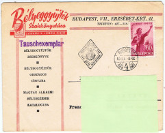 Hongrie / 1949 / Journée Internationale De La Femme / YT N° 897 - Covers & Documents