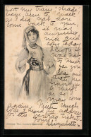 Künstler-AK E. Bottaro: Orientalische Maid - Bottaro