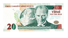 Turkey P.219 20 Lirasi 2005 Unc - Turkey