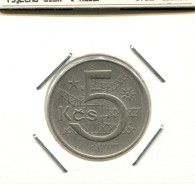 5 KORUN 1974 CHECOSLOVAQUIA CZECHOESLOVAQUIA SLOVAKIA Moneda #AS527.E.A - Tchécoslovaquie