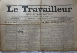 Le Havre - Journal - Le Travailleur - N°46 - 1913 - Other & Unclassified