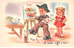 Illustrateur - N°89654 - Gougeon - Le Talent Suffit à Tout !... - Gougeon