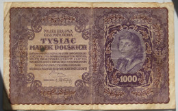 1000 / Tysiac Marek Polskich 23.8.1919 (WPM 29) - Pologne