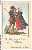ASUP13-0842-PUBLICITE - FARINE-JAMMET - Les Vieilles Provinces De France - L'orléanais - Werbepostkarten