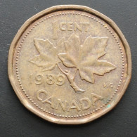 Pièce De Monnaie Canada - 1989 - 1 Cent - Élisabeth II - (N3928) - Canada