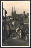 AK Pirmasens, Strassenpartie Mit Blick Zur Kirche - Pirmasens
