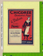 Etiquette CHICOREE Le Delice  & Cote 80 / 396 - Obst Und Gemüse