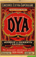 Etiquette CHICOREE Extra Superieure DYA  Chromos  500grs   & Cote :91N / 185 - Obst Und Gemüse