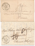 B-206: FRANCE:   Lot De 2 Lettres  De Dunkerque - 1801-1848: Precursors XIX