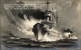 CPA Deutsche Kriegsschiffe, Kreuzer Scharnhorst Und Gneisenau - Sonstige & Ohne Zuordnung