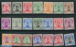 Malaysia 1949 Trengganu, Definitives 21v, Mint NH - Altri & Non Classificati