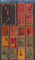 SOVIET JOURNALS USSR URSS SOUVENIR Matchbox Labels 1960 - Matchbox Labels