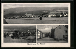 AK Kinderbeuern B. Wittlich, Ortsansicht Mit Strassenpartie - Wittlich