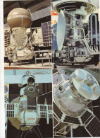 6 CPSM   ESPACE   STATION INTERPLANETAIRE  FUSEE   SPOUTNIK - Raumfahrt