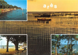 ARES La Plage Le Bassin D Arcachon 6(scan Recto-verso) MA1524 - Arès