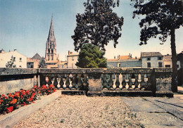 LANGON L Eglise Depuis Lle Sjardins De La Prefecture 26(scan Recto-verso) MA1573 - Langon