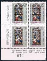 Argentina 1977 Natale, L'Adorazione Dei Re. Quartina Adf Nuova ** - Unused Stamps