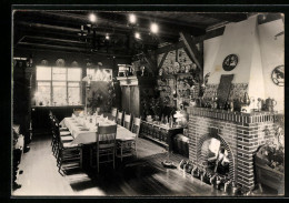 AK Hohenlockstedt / Holstein, Gasthaus, Innenansicht - Hohenlockstedt