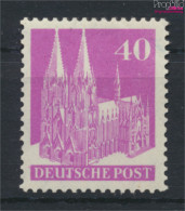 Bizone (Alliierte Besetzung) 90b W IV A, Eng Gezähnt Postfrisch 1948 Bauten (9687418 - Sonstige & Ohne Zuordnung