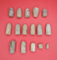 Lot N°4 De 16 Ogives / Balles En Plomb Type Chassepot... - Armas De Colección