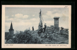 AK Milseburg /Rhön, Auf Dem Gipfel Der Burg - Rhön