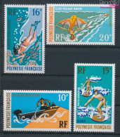 Französisch Polynesien 129-132 (kompl.Ausg.) Postfrisch 1971 Wassersport (10716635 - Ongebruikt