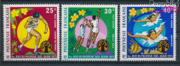 Französisch Polynesien 198-200 (kompl.Ausg.) Postfrisch 1975 Südpazifische Sportspiele (10716651 - Ongebruikt