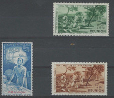 Réunion 1942 , YT PA 7 à 9 * , Cote 3,75 - Posta Aerea