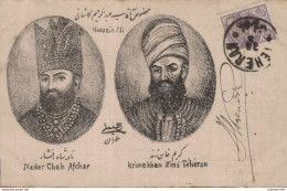 IRAN HOSSEIN ALI NADER CHAH AFCHAR KRIMEKHAN ZIN TEHERAN CPA BON ETAT - Iran