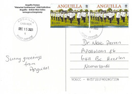 Anguilla 2023 The Valley Royal Anguilla Police Force Parade Viewcard - Polizei - Gendarmerie