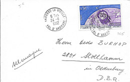 11L24 - N° 165 SUR LETTRE DE ANDORRE LA VIELLE DU 24/11/62 POUR L'ALLEMAGNE - FDC