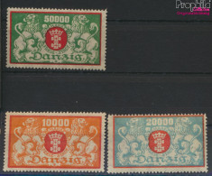 Danzig 147-149 (kompl.Ausg.) Postfrisch 1923 Wappen (9688068 - Autres & Non Classés