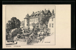 Künstler-AK Otto Ubbelohde: Schlitz, Ansicht Der Ottoburg - Ubbelohde, Otto