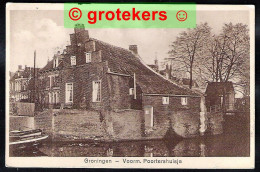 GRONINGEN Voormalig Poortershuisje 1930 - Groningen
