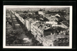 AK Wilna, Blick Auf Die Georgstrasse - Lithuania