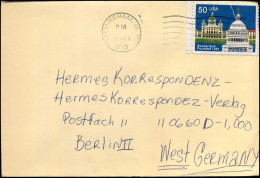 Cover From Birmingham, Alabama To Berlin, Germany - Briefe U. Dokumente