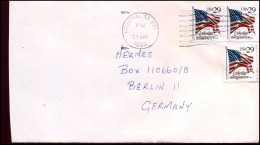 Cover From Houston, Texas To Berlin, Germany - Briefe U. Dokumente