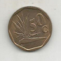 SOUTH AFRICA 50 CENTS 1992 - Sudáfrica