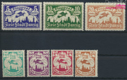 Danzig 112-118 (kompl.Ausg.) Mit Durchstich, Zähnung Evtl. Fehlerhaft Postfrisch 1923 Flugpost (9640531 - Autres & Non Classés