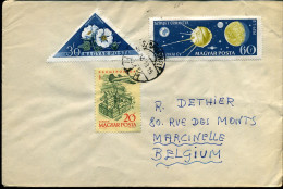 Cover To Marcinelle, Belgium - Covers & Documents