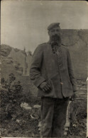 Photo CPA Deutscher Soldat In Uniform Mit Pfeife, Portrait, Eisernes Kreuz, I WK - Other & Unclassified