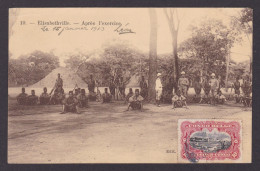 Postcard, BELGIAN CONGO, Elisabethville, After The Exercise - Belgisch-Kongo