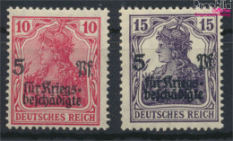 Deutsches Reich 105-106 (kompl.Ausg.) Postfrisch 1919 Kriegsbeschädigte (9716217 - Ongebruikt