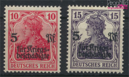 Deutsches Reich 105-106 (kompl.Ausg.) Postfrisch 1919 Kriegsbeschädigte (9716218 - Ongebruikt