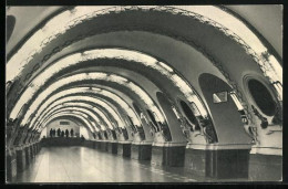 AK Leningrad, Underground Named After V. I. Lenin, Uprising Square Station, Underground Hall - Subway
