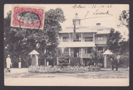 Postcard, BELGIAN CONGO, Boma, Governor General's Residence - Belgisch-Kongo