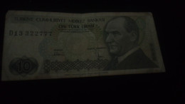 TÜRKİYE       10 TL         -F- - Turkey