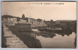 (Espagne) Castilla Y Leon 036, Penafiel, Carte Photo, La Muralla Sobre El Duraton - Valladolid