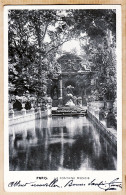 24160 / ◉  PARIS VIe La Fontaine MEDICIS 1904 à GINESTOUS Officier Génie Belley - Paris (06)