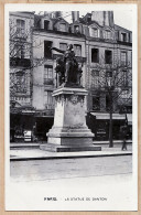 24156 / ◉  PARIS VI Place Henri MONDOR Statue De DANTE  Bronze Par Auguste PARIS 1900s Etat:PARFAIT - Paris (06)